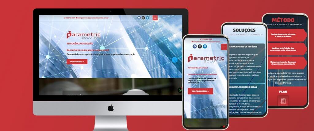 Criação de sites para empresas de Consultoria, Criação de Landing Page para Consultorias