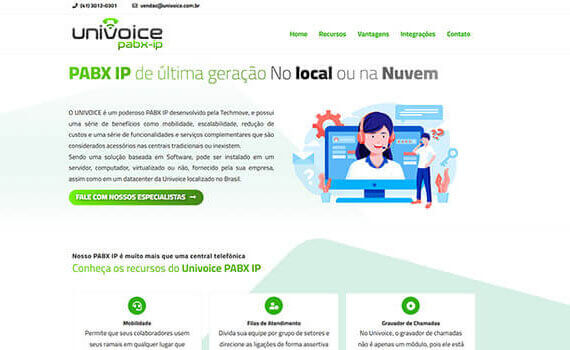 Criação de Landing page Curitiba
