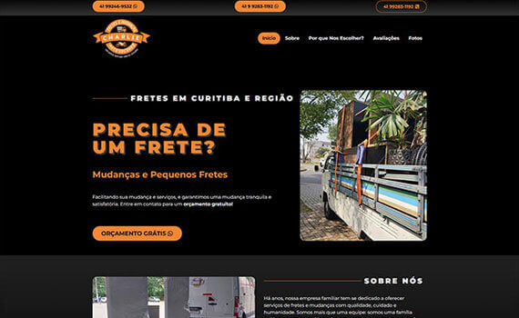 Criação de Landing page Curitiba